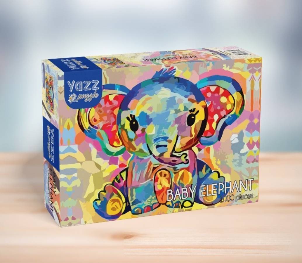 

Пазлы Yazz puzzle 1000 дет, Слоненок, DH117