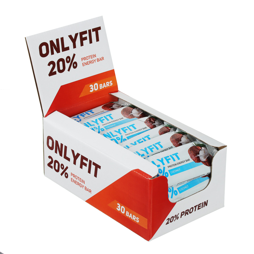 

Батончик протеиновый глазированный Onlyfit 20% белка, 40 г, 015-163