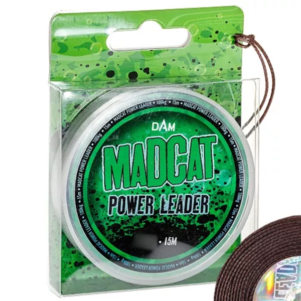 Лидер Madcat Power Leader 15м. 1.00мм. BROWN