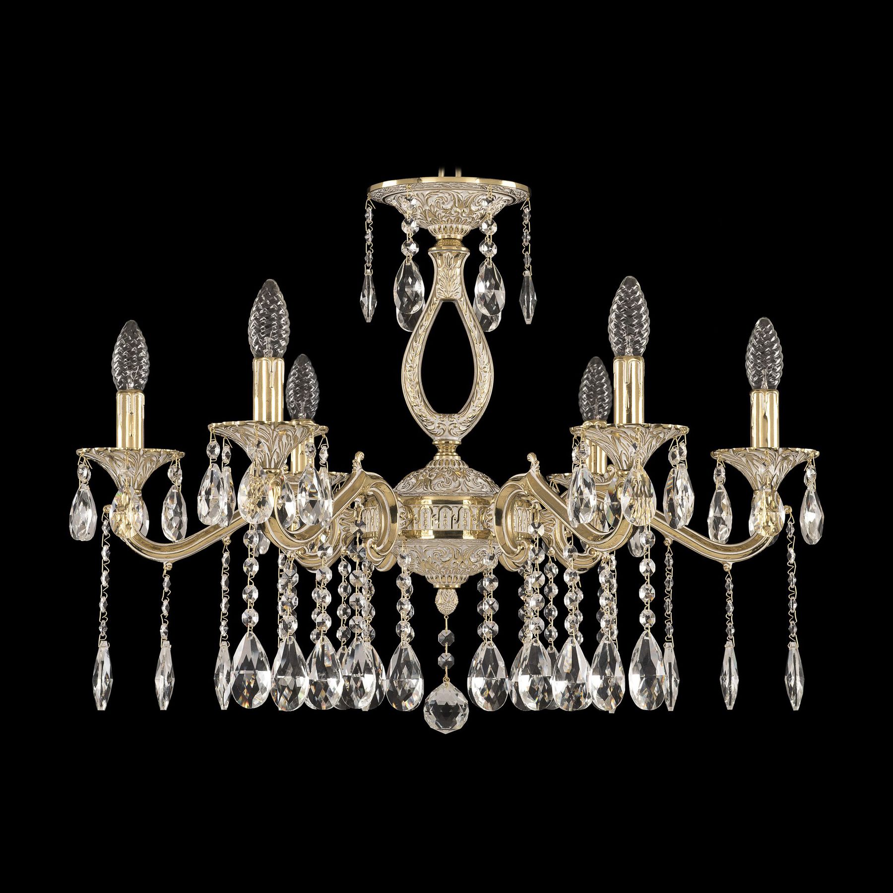 фото Хрустальная люстра 72302/6/210 a gw bohemia ivele crystal