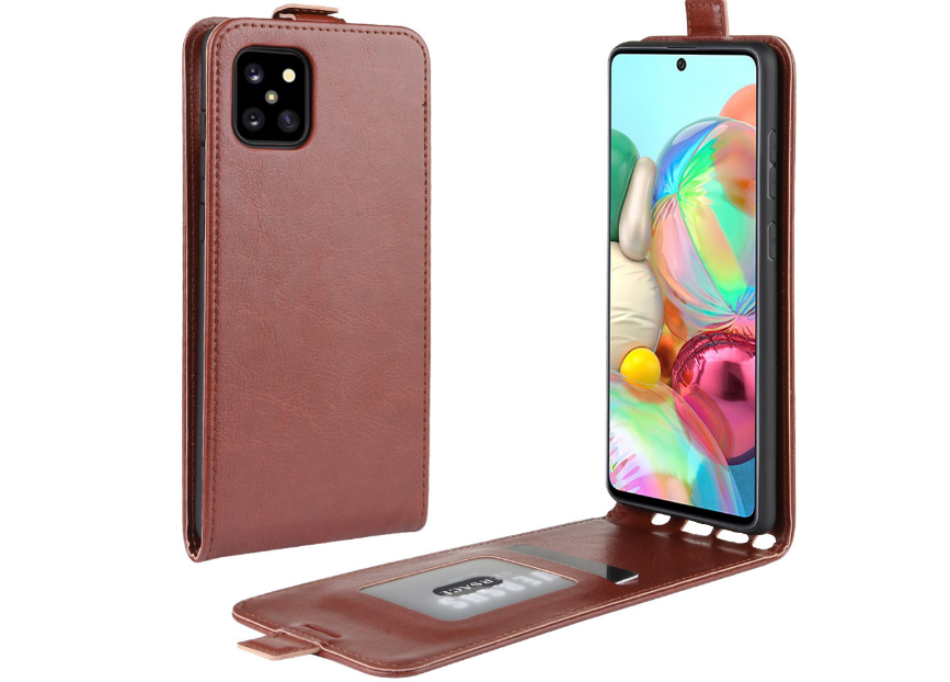 Чехол MyPads для Samsung Galaxy Note 10 Lite / Note10 Lite SM-N770F Brown (142430)