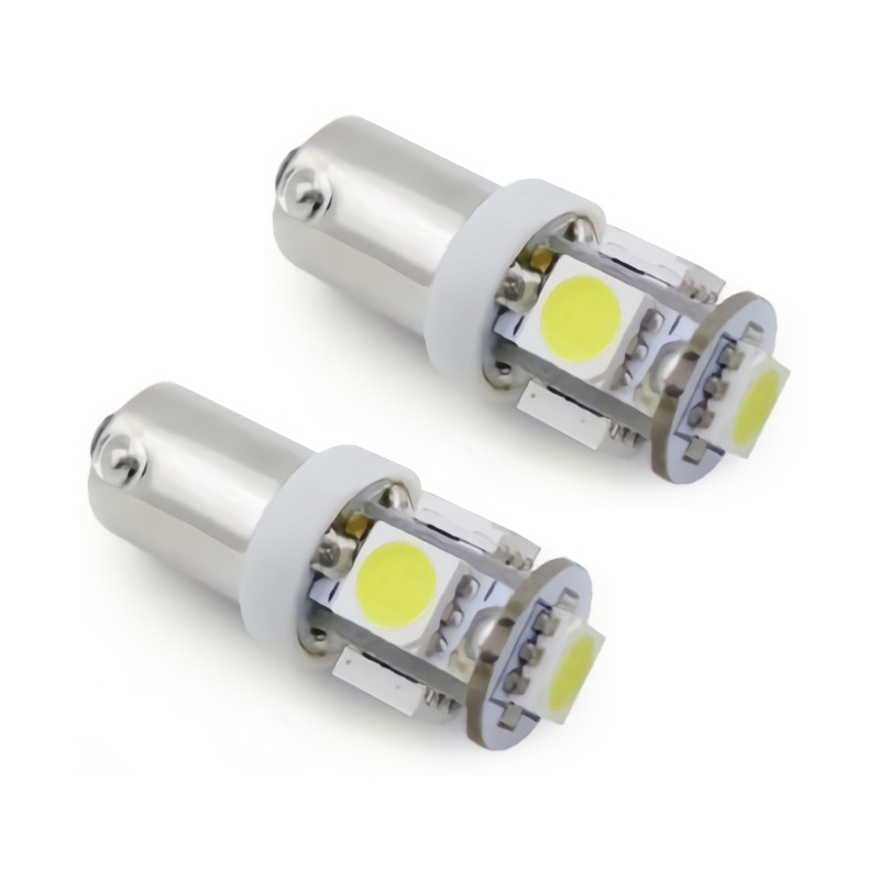 

T8 В008 /белый/ (BA9S) 5SMD 5050, блистер, 2 шт