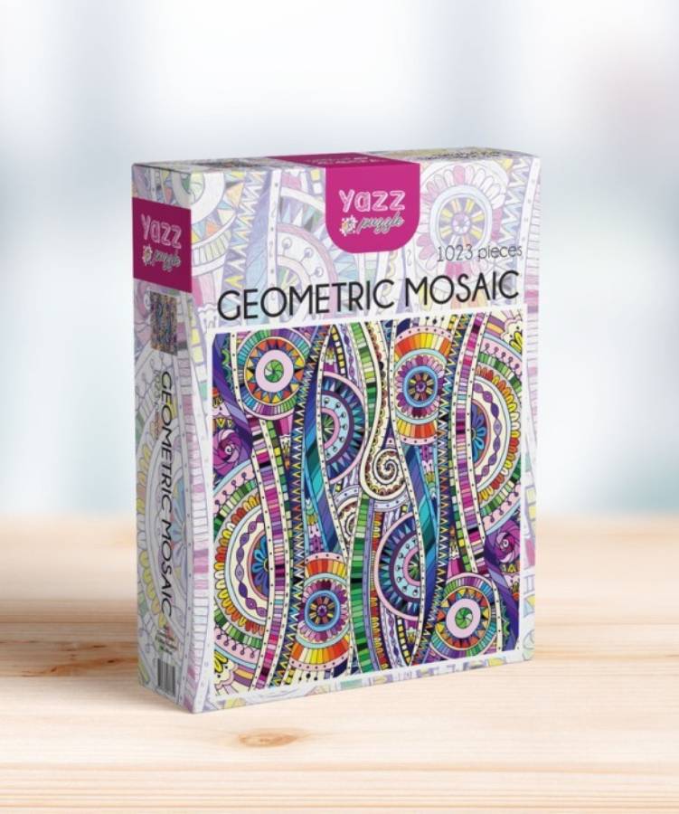 

Пазлы Yazz puzzle 1000 дет, Геометрическая мозаика, YP110