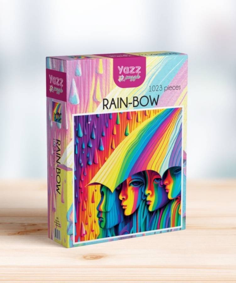 

Пазлы Yazz puzzle 1000 дет, Радуга, M112