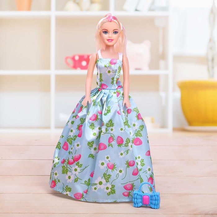 Кукла-модель Лида в платье, МИКС внезапная бабушка лида