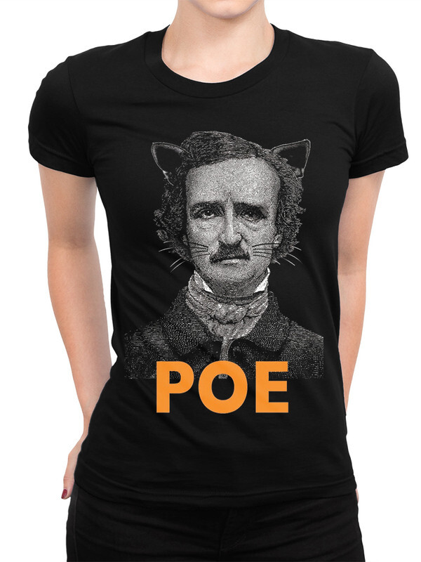 

Футболка женская Dream Shirts Аллан По черная S, Аллан По