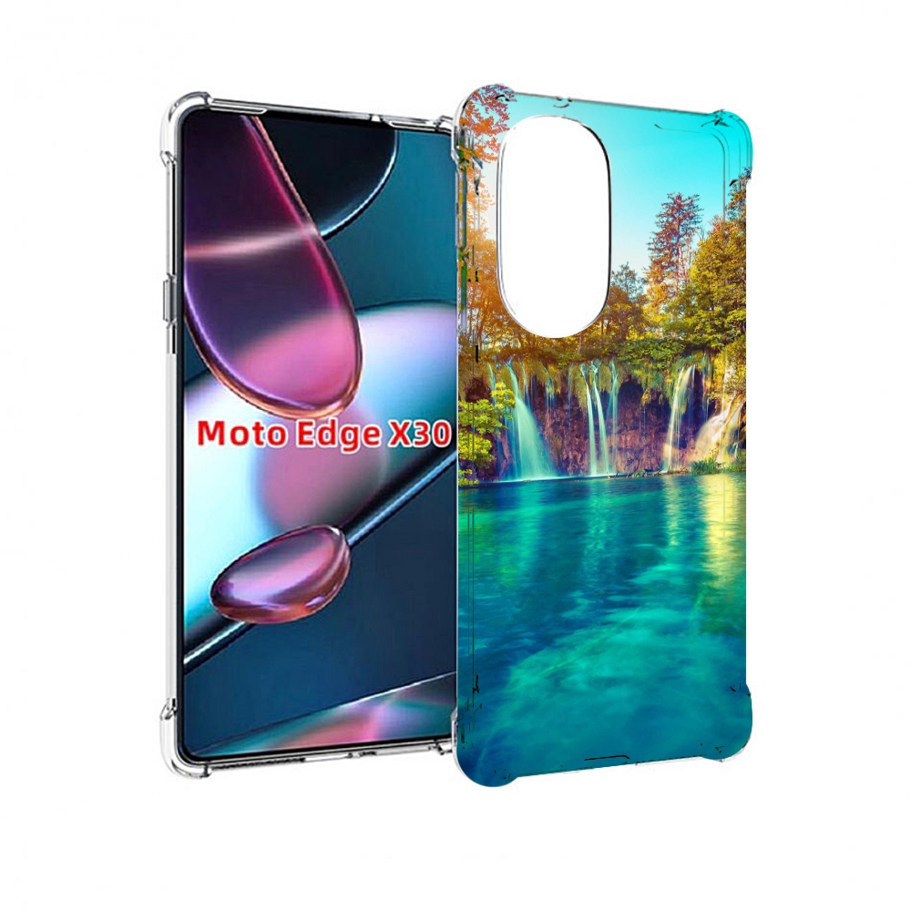 

Чехол MyPads Водапад-2 для Motorola Moto Edge X30, Прозрачный, Tocco