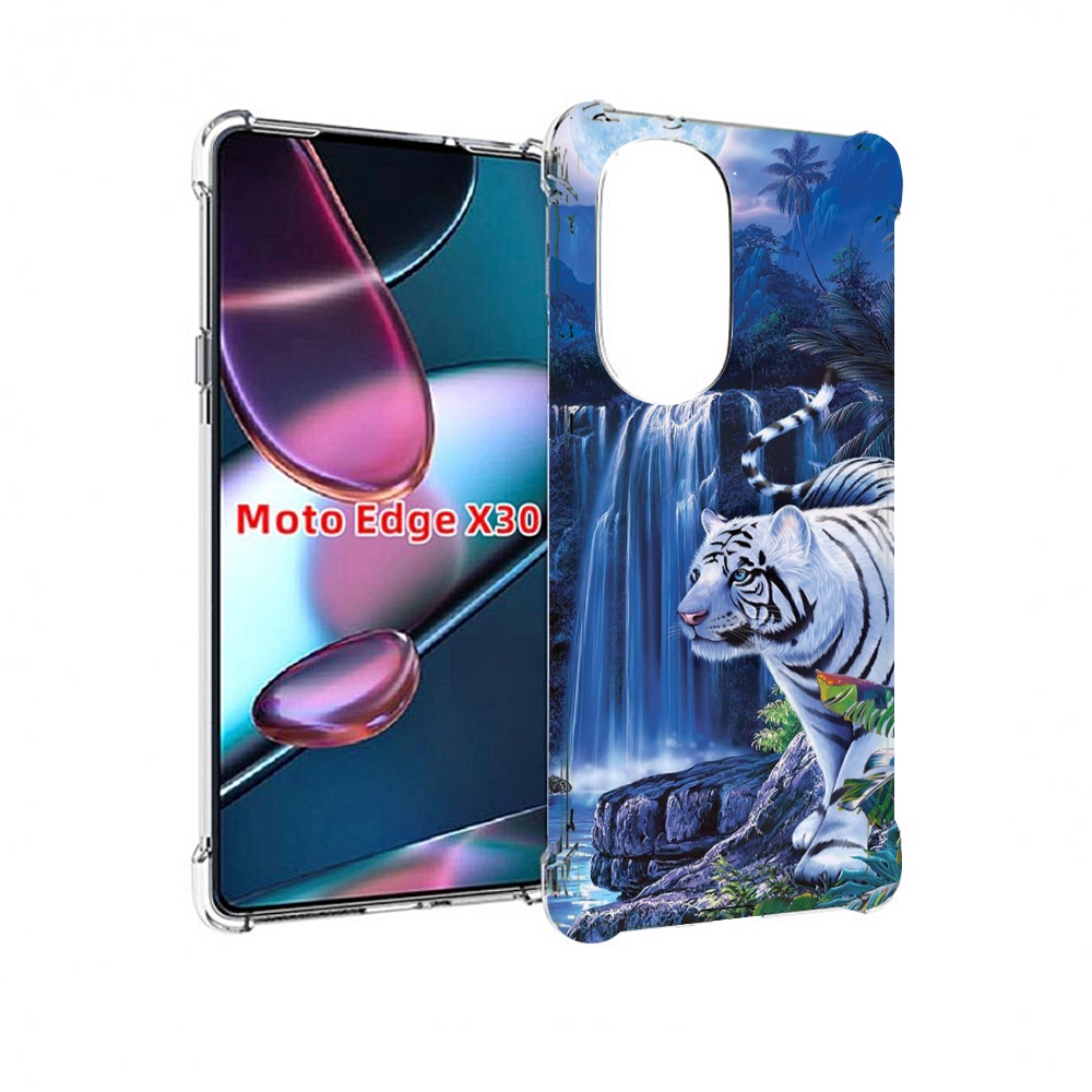 

Чехол MyPads Водопад для Motorola Moto Edge X30, Прозрачный, Tocco