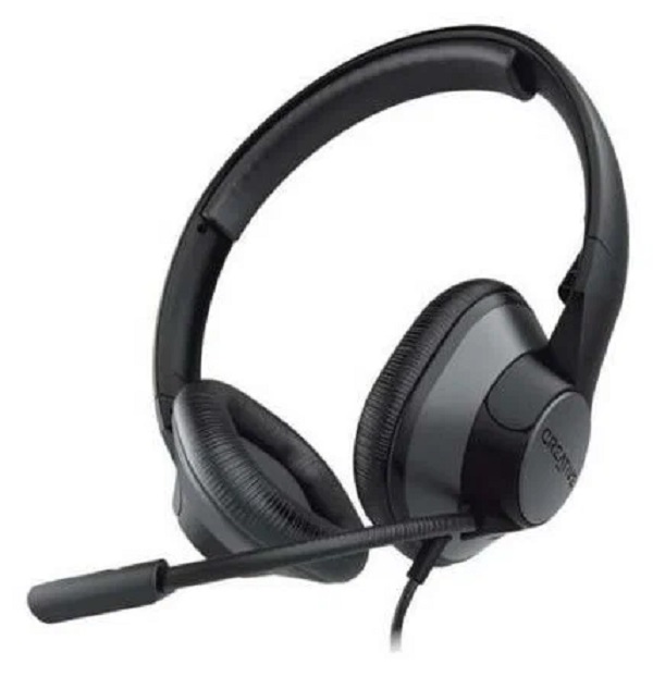 

Наушники Creative с микрофоном Creative HS-720 V2 черный 2м накладные USB оголовье (51EF09