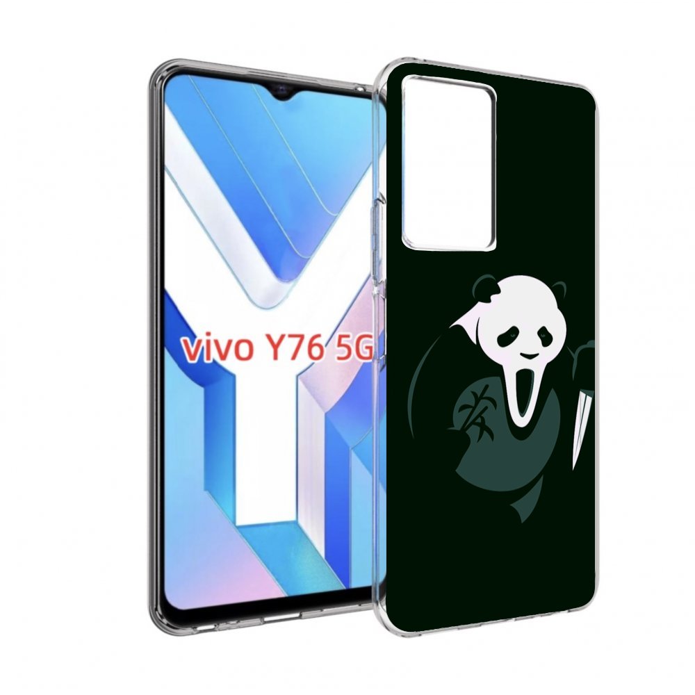 

Чехол MyPads Панда-крик для Vivo Y76 5G, Прозрачный, Tocco