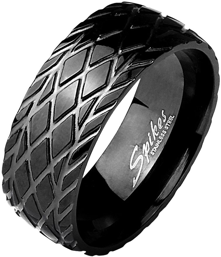 

Кольцо из стали р. 19.5 Spikes R-M4394-8, R-M4394-8