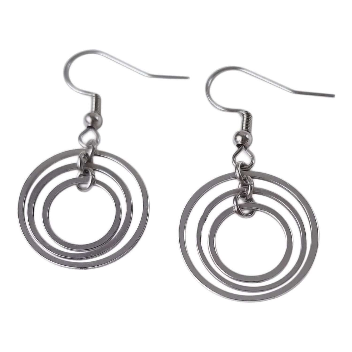 Серьги из стали Академия Важности 1003-av