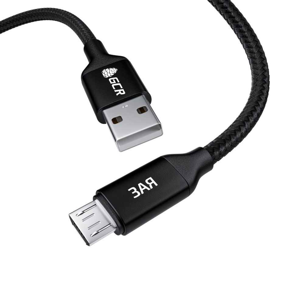 Кабель MicroUSB GCR GCR-52797 1м