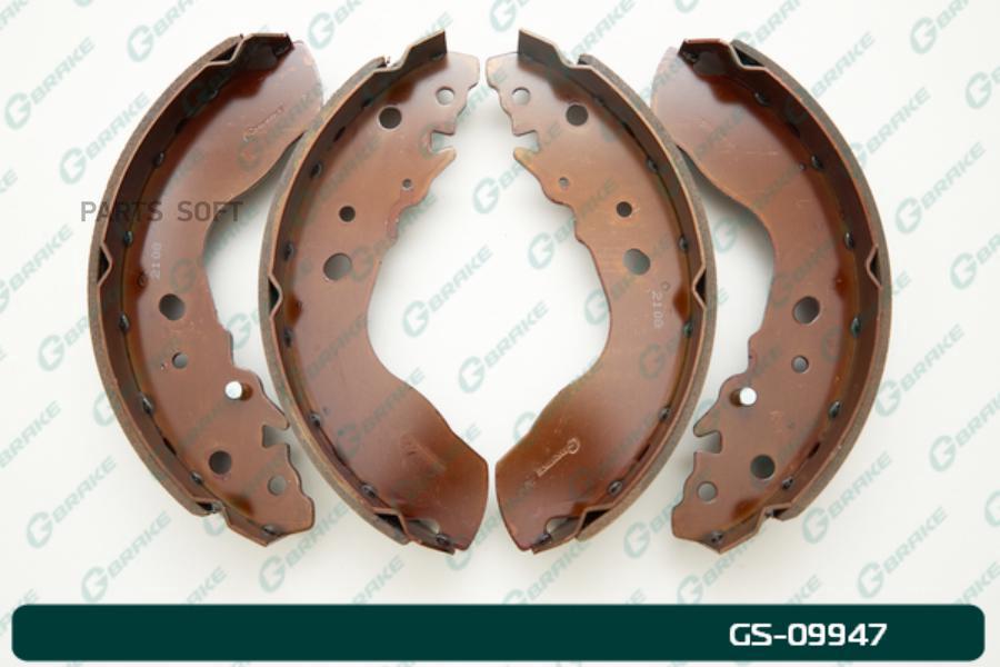 

Тормозные колодки GBRAKE барабанные GS09947