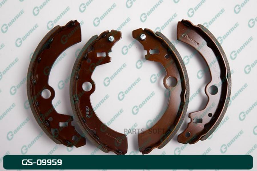 

Тормозные колодки GBRAKE барабанные GS09959