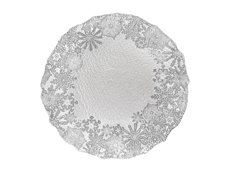 

Блюдо Elan Gallery Снежный танец 21x21x2cm Silver 120821, Снежный танец
