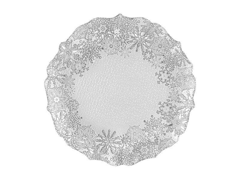 

Блюдо Elan Gallery Снежный танец 28x28x2cm Silver 120822, Снежный танец