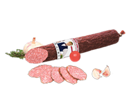 

Колбаса Хороший Вкус Сервелат Советский варенокопченая 250 г