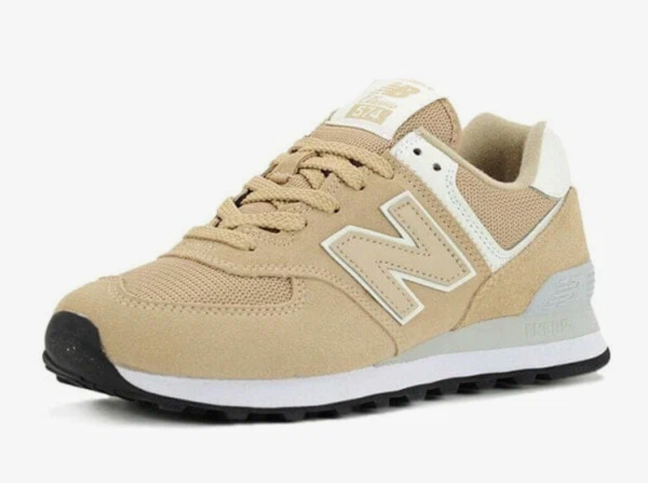 

Кроссовки унисекс New Balance NB ML574ERJ бежевые 5 US, Бежевый, NB ML574ERJ