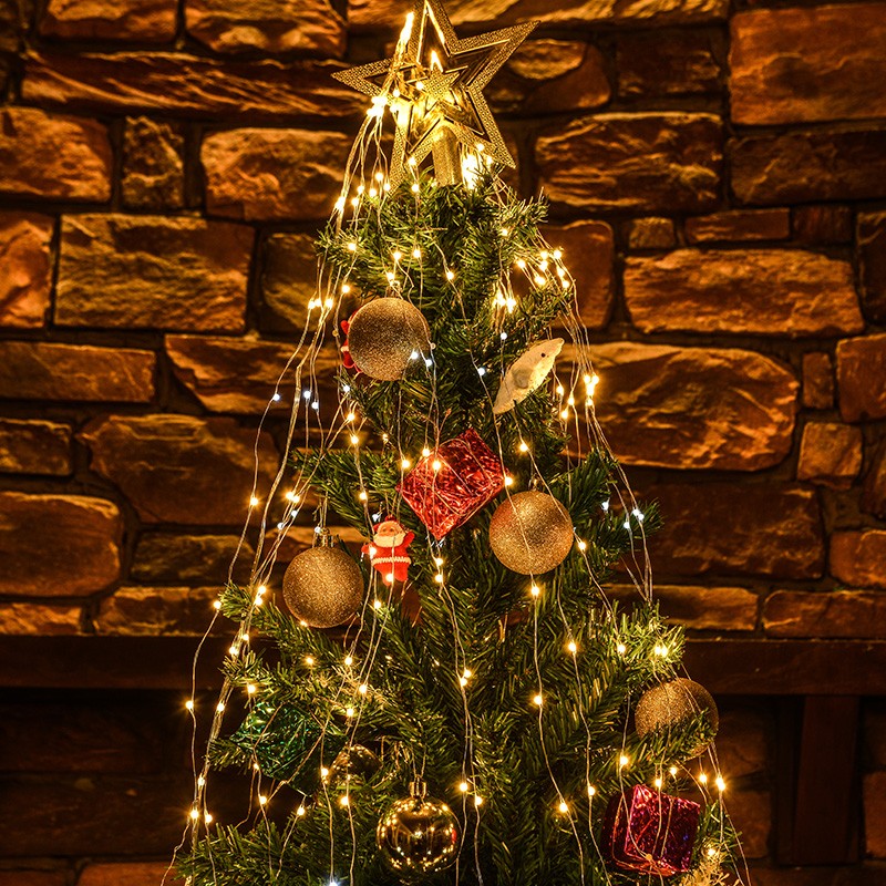 Гирлянда конский хвост роса CEIMAR TY600-WW-1 2м. 600 LED белый теплый