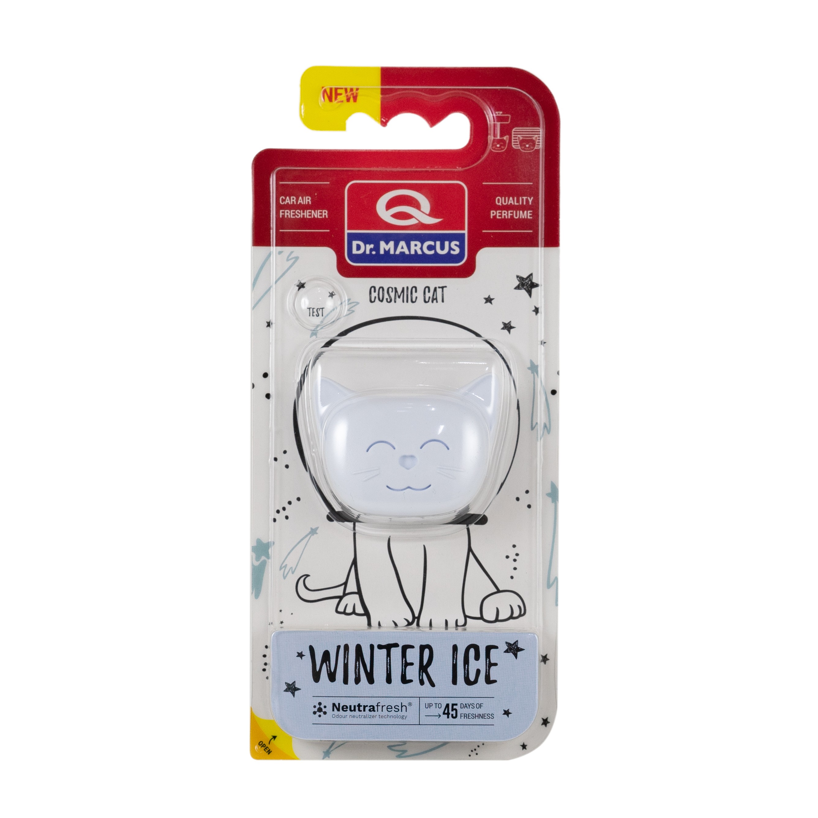 

Ароматизатор в машину DrMarcus Cosmic Cat Winter Ice