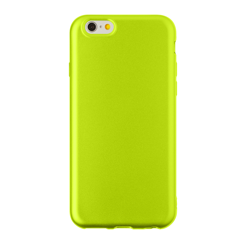 

Чехол для Apple iPhone 6/6S, зеленый, Jelly Glitter, Deppa 900092, 900092