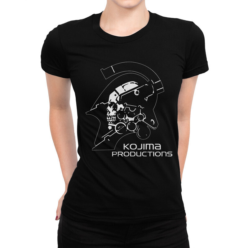 

Футболка женская Dream Shirts Kojima Productions Женская 10006981 черная XL, Kojima Productions Женская 10006981