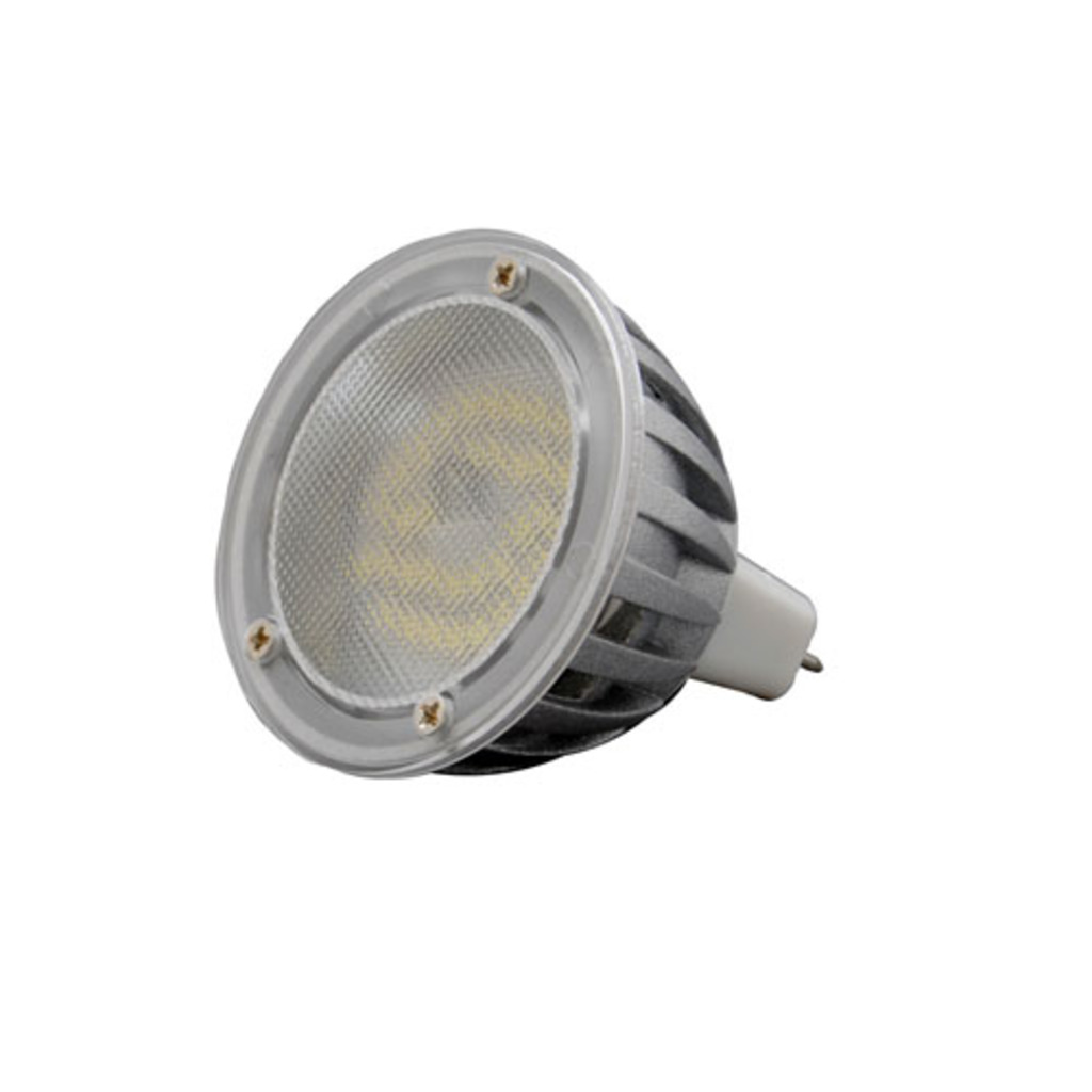 фото Лампа светодиодная mr16 3w(35w) 220v теплый mega lighting ms-0177ww-mr16