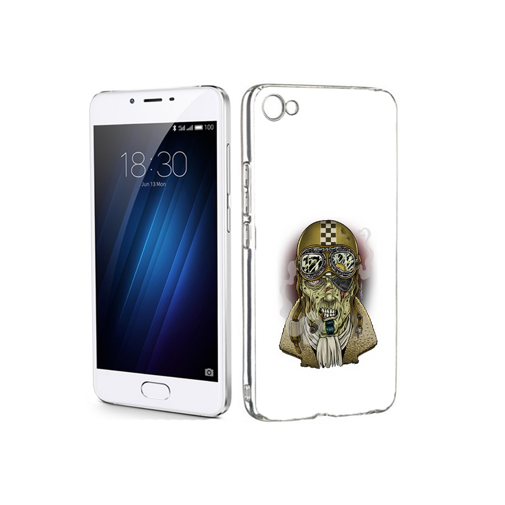 

Чехол MyPads Tocco для Meizu U20 военный зомби (PT50622.85.264), Прозрачный, Tocco