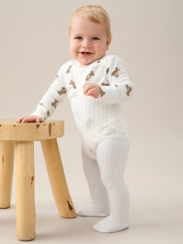 

Колготки детские Happy Baby 88183, белый, 80-86, 88183