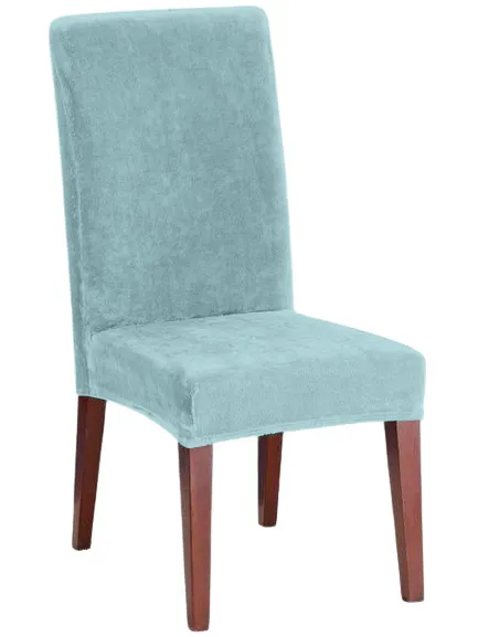 

Чехол на стул Виктория хоум декор Бруклин дымчато-фисташковый, Brooklyn chair cover
