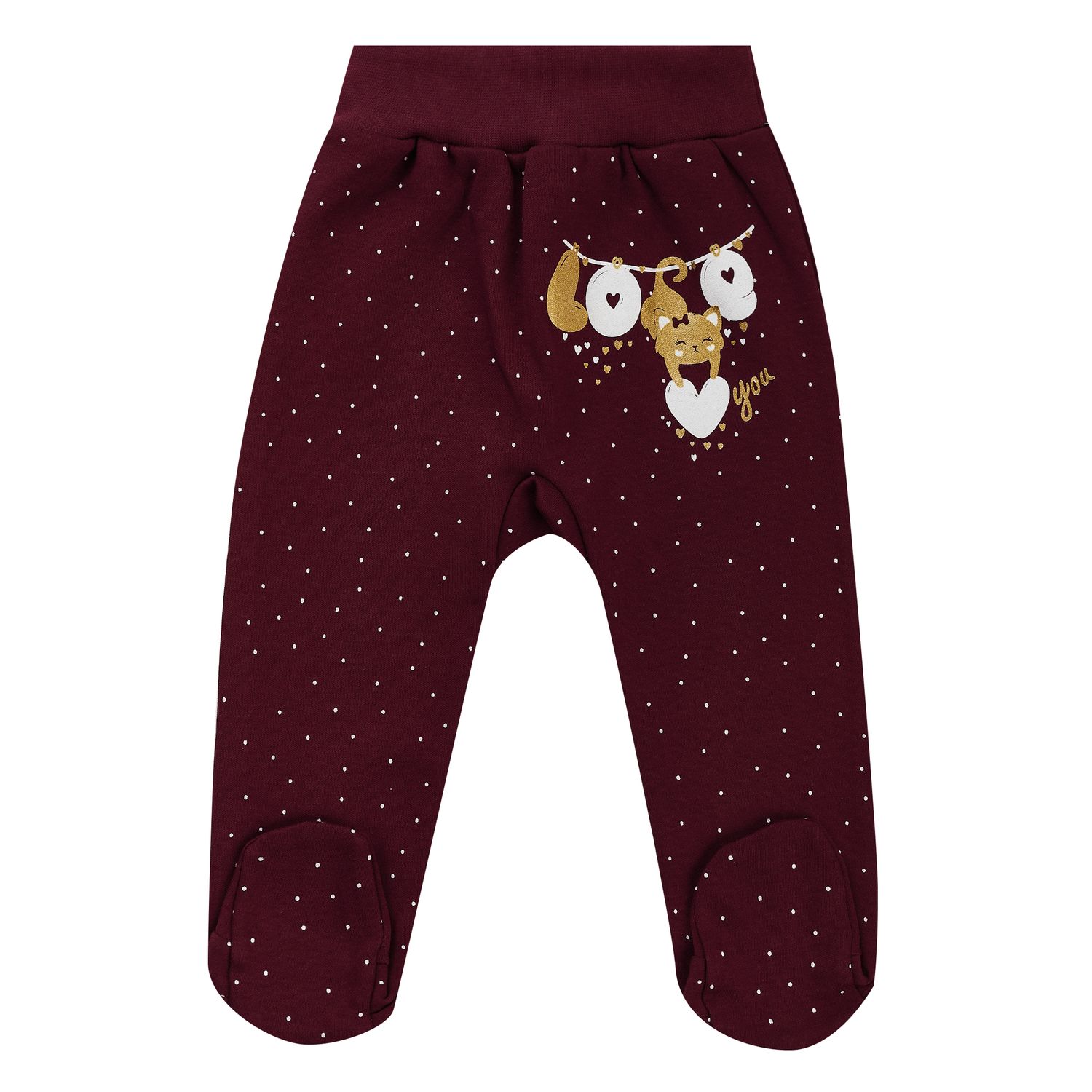 

Ползунки Мелонс бордовый р.68, GL001365531