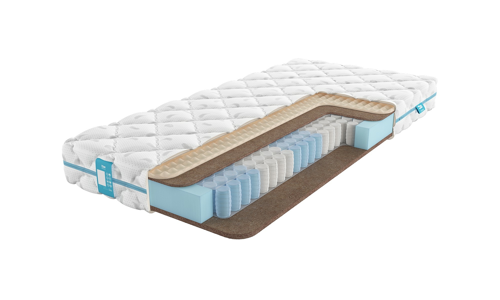 

Матрас Promtex Soft Middle Cocos M 70х210, Soft Middle Cocos M