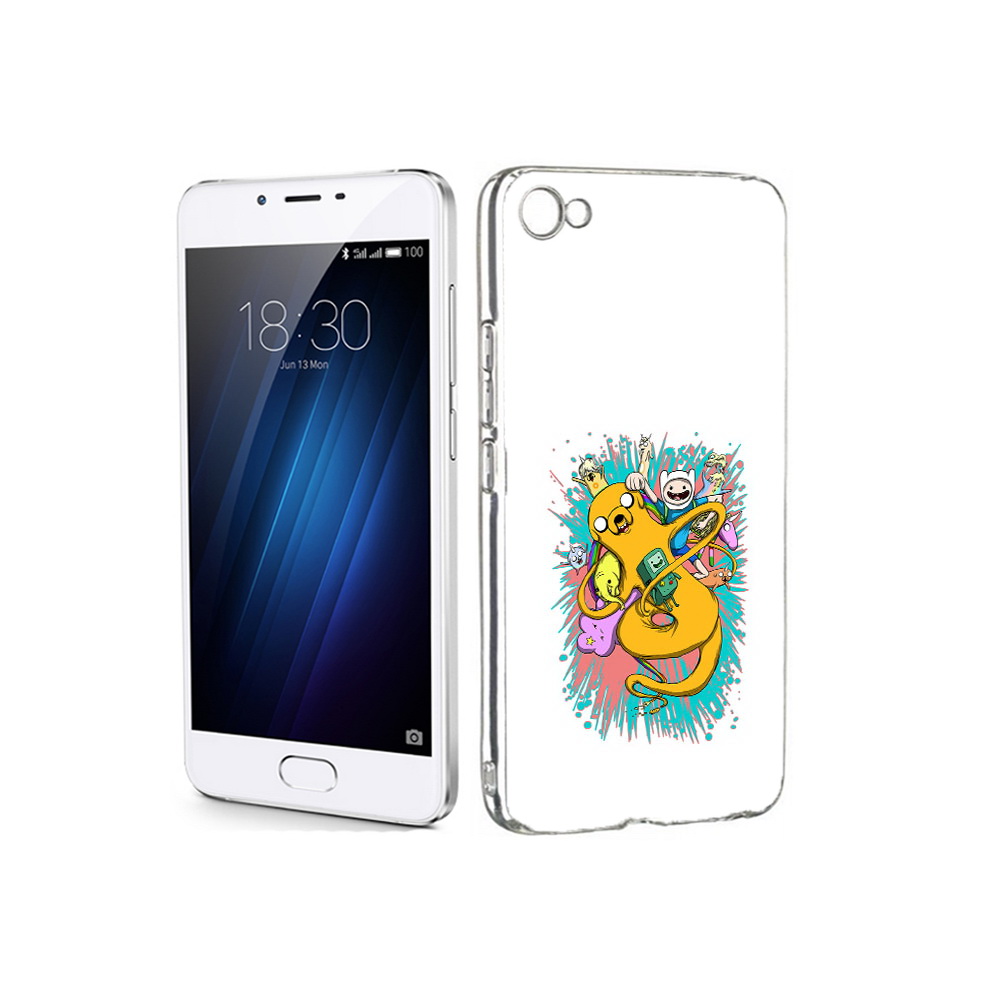 

Чехол MyPads Tocco для Meizu U20 время приключений рисунок (PT50622.85.276), Прозрачный, Tocco