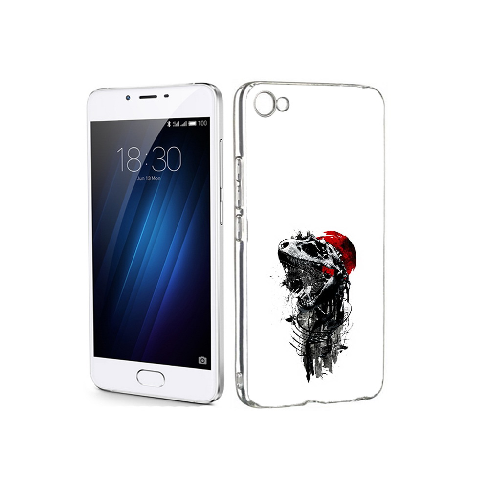 

Чехол MyPads Tocco для Meizu U20 вымерший динозавр (PT50622.85.284), Прозрачный, Tocco