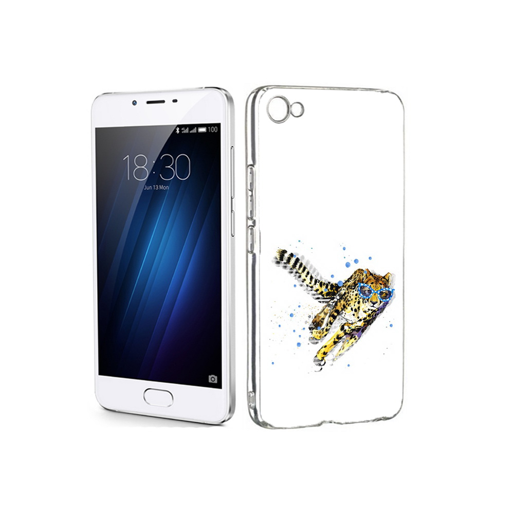 

Чехол MyPads Tocco для Meizu U20 гепард в очках (PT50622.85.287), Прозрачный, Tocco