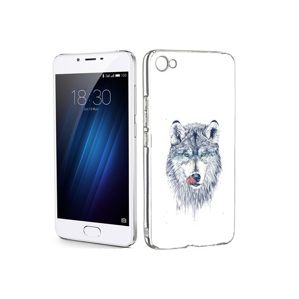 

Чехол MyPads Tocco для Meizu U20 голодгый волк (PT50622.85.292), Прозрачный, Tocco