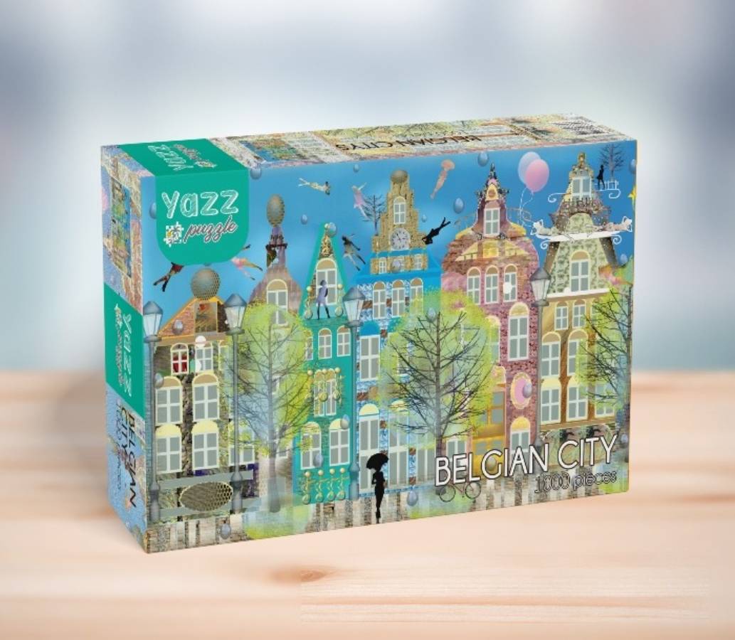 

Пазлы Yazz puzzle 1000 дет, Бельгийский город, IR124