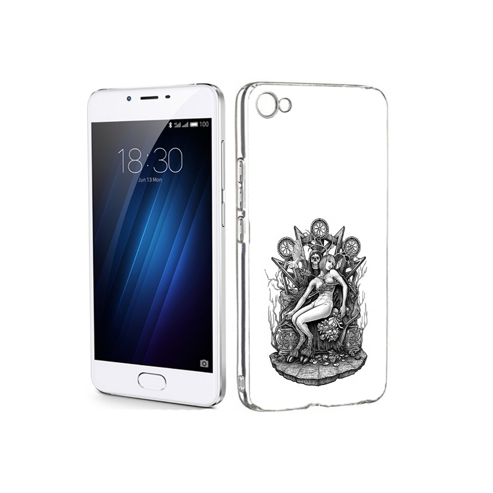 

Чехол MyPads Tocco для Meizu U20 девушка на троне (PT50622.85.309), Прозрачный, Tocco