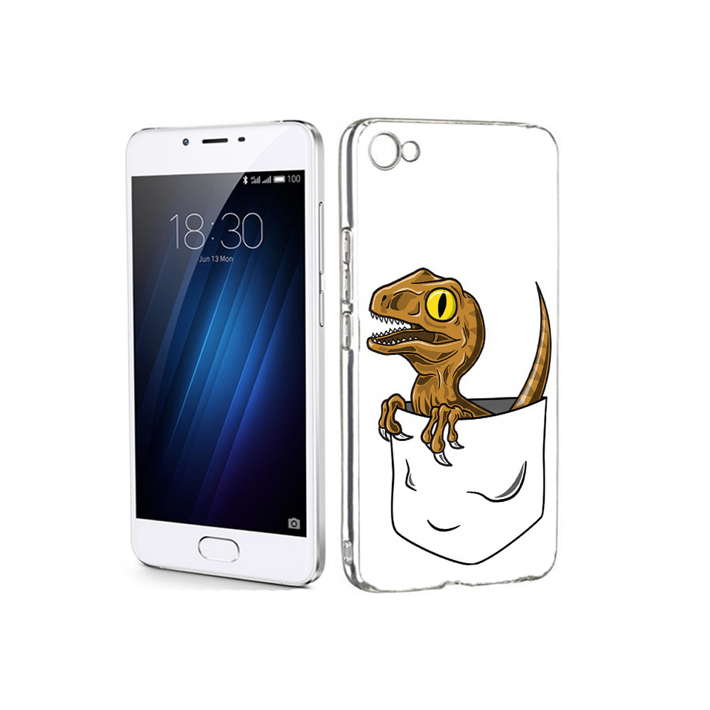 

Чехол MyPads Tocco для Meizu U20 динозавр в кармане (PT50622.85.327), Прозрачный, Tocco