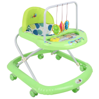 Ходунки детские Alis Карусельки, зеленый, силиконовые колеса игровая палатка polini зигзаг зеленый