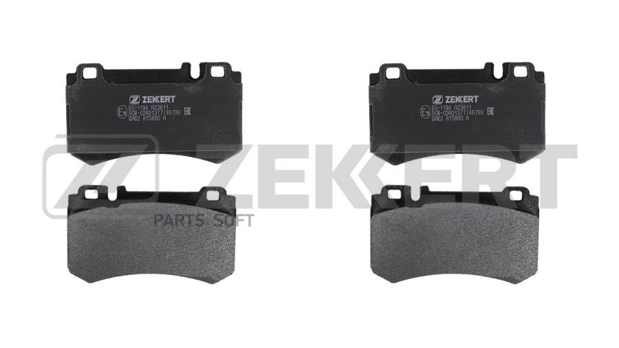 

Тормозные колодки ZENTPARTS задние дисковые для Mercedes-Benz CLK 209 2006- BS1194