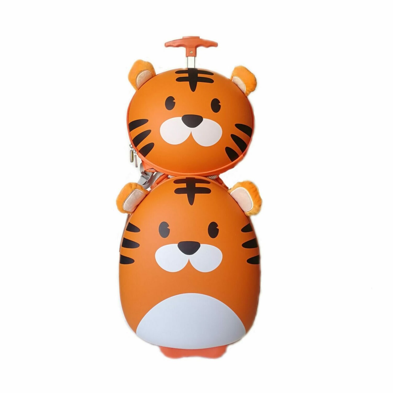 фото Детский чемодан рюкзак bbbag тигр набор дорожный babybag