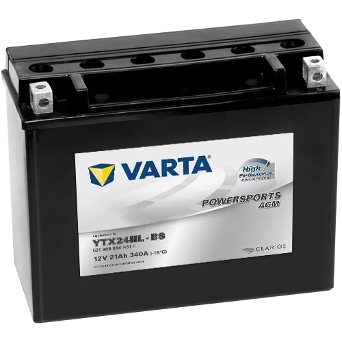 фото Аккумулятор varta powersports 12v/21ач (521 908 034) agm