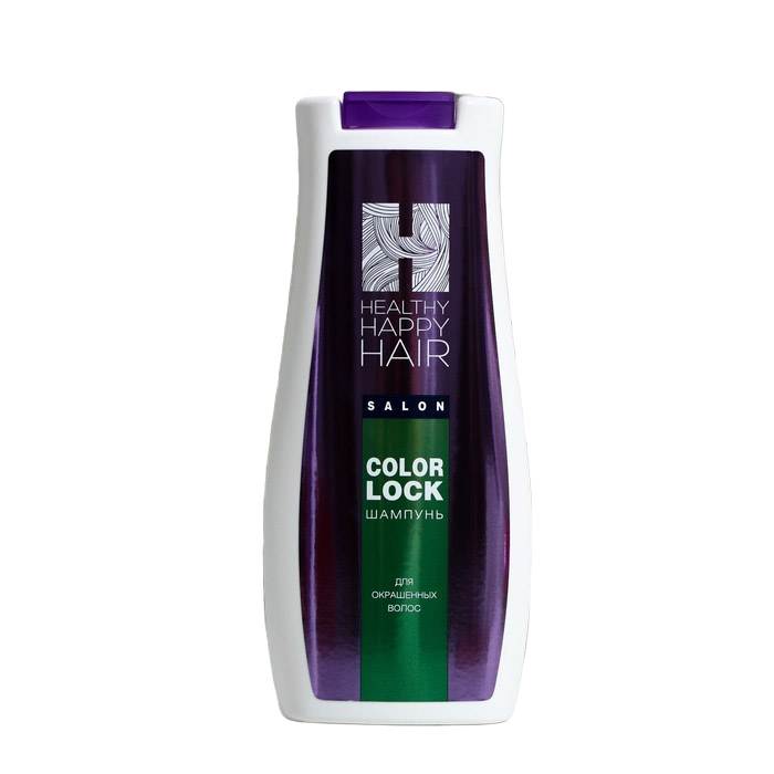 фото Шампунь для окрашенных волос healthy happy hair "color lock", 250 г modum