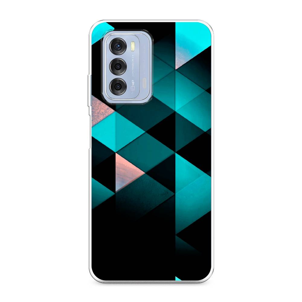 фото Силиконовый чехол "геометрия 16" на zte blade v40 awog