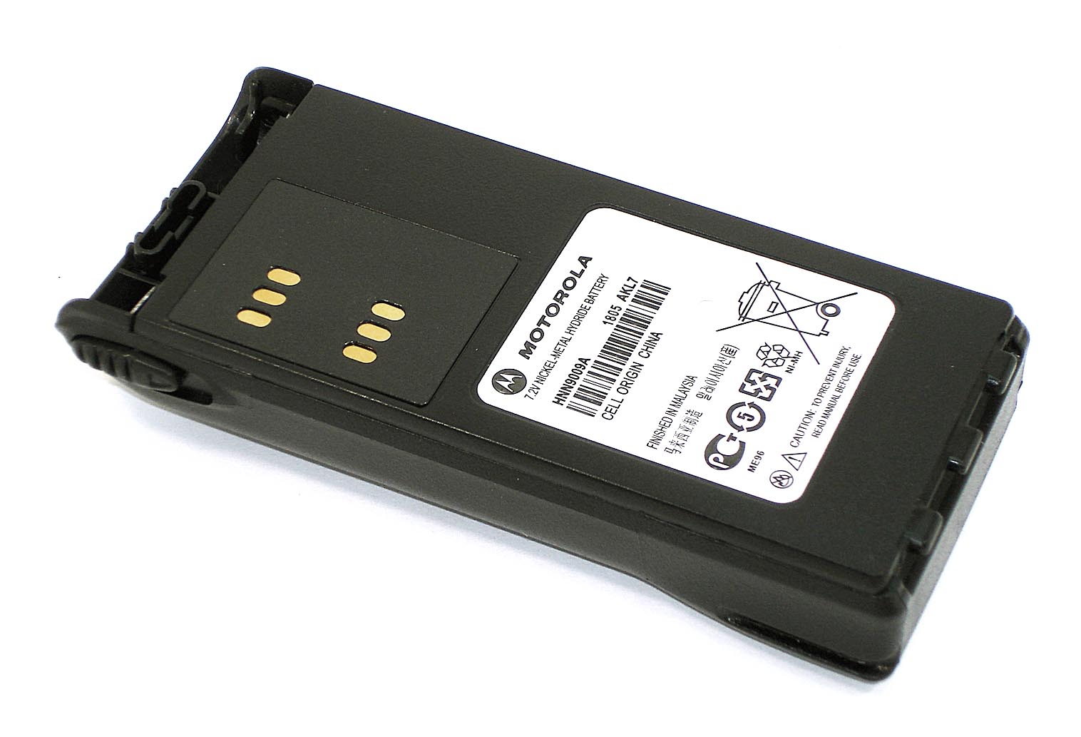 фото Аккумулятор для motorola gp340 ht750 ht1200 (hnn4002) 2100mah 7.2v ni-mh усиленный oem