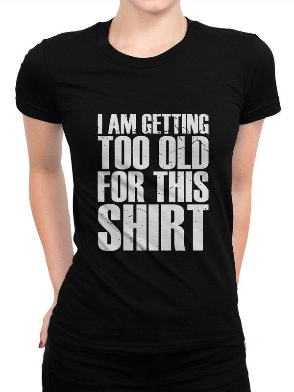 

Футболка женская Dream Shirts Слишком Стар Для Этого черная M, Слишком Стар Для Этого