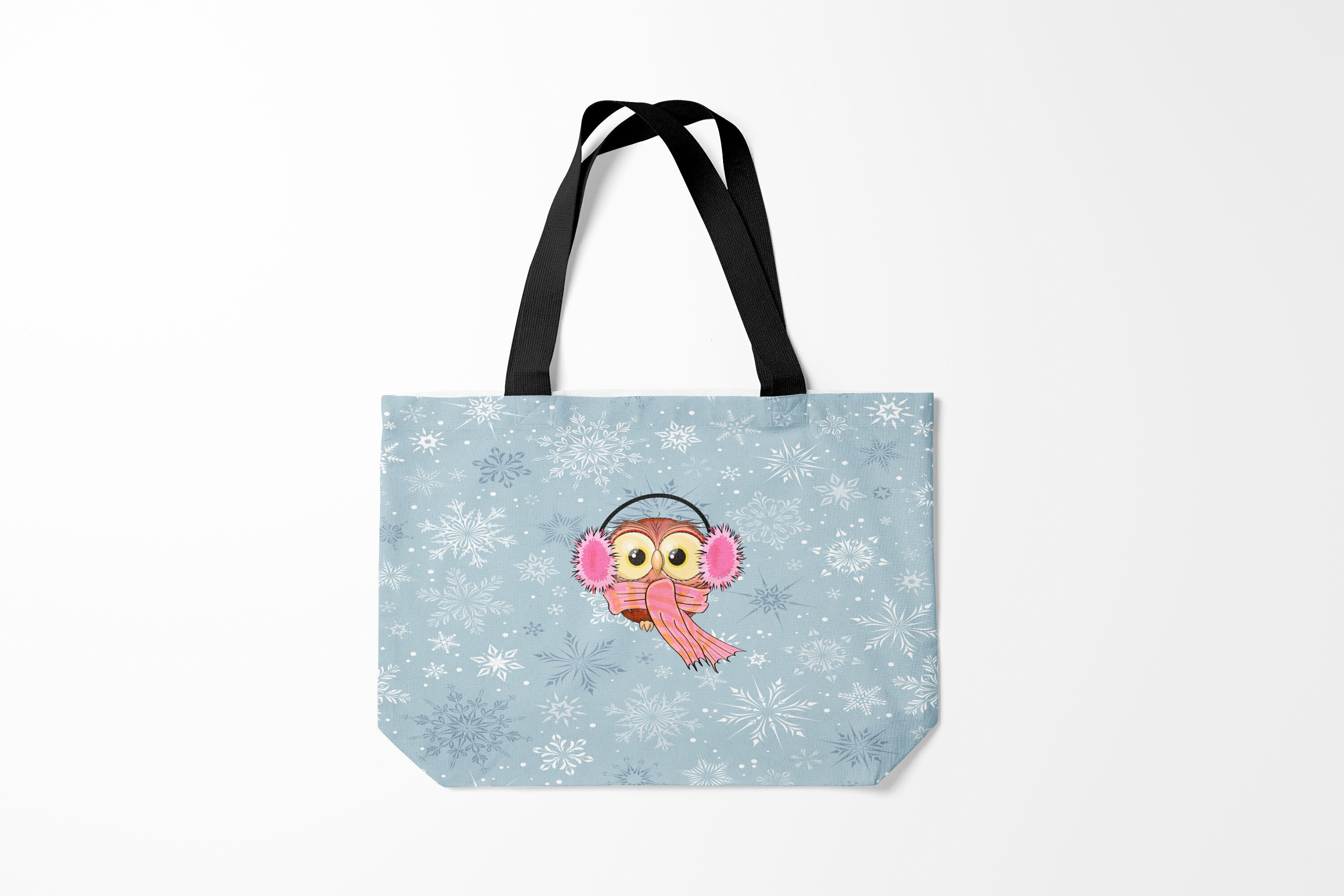 

Сумка шoппер унисекс Burnettie Совы Сова в шапке, разноцветный, Совы Сова в шапке