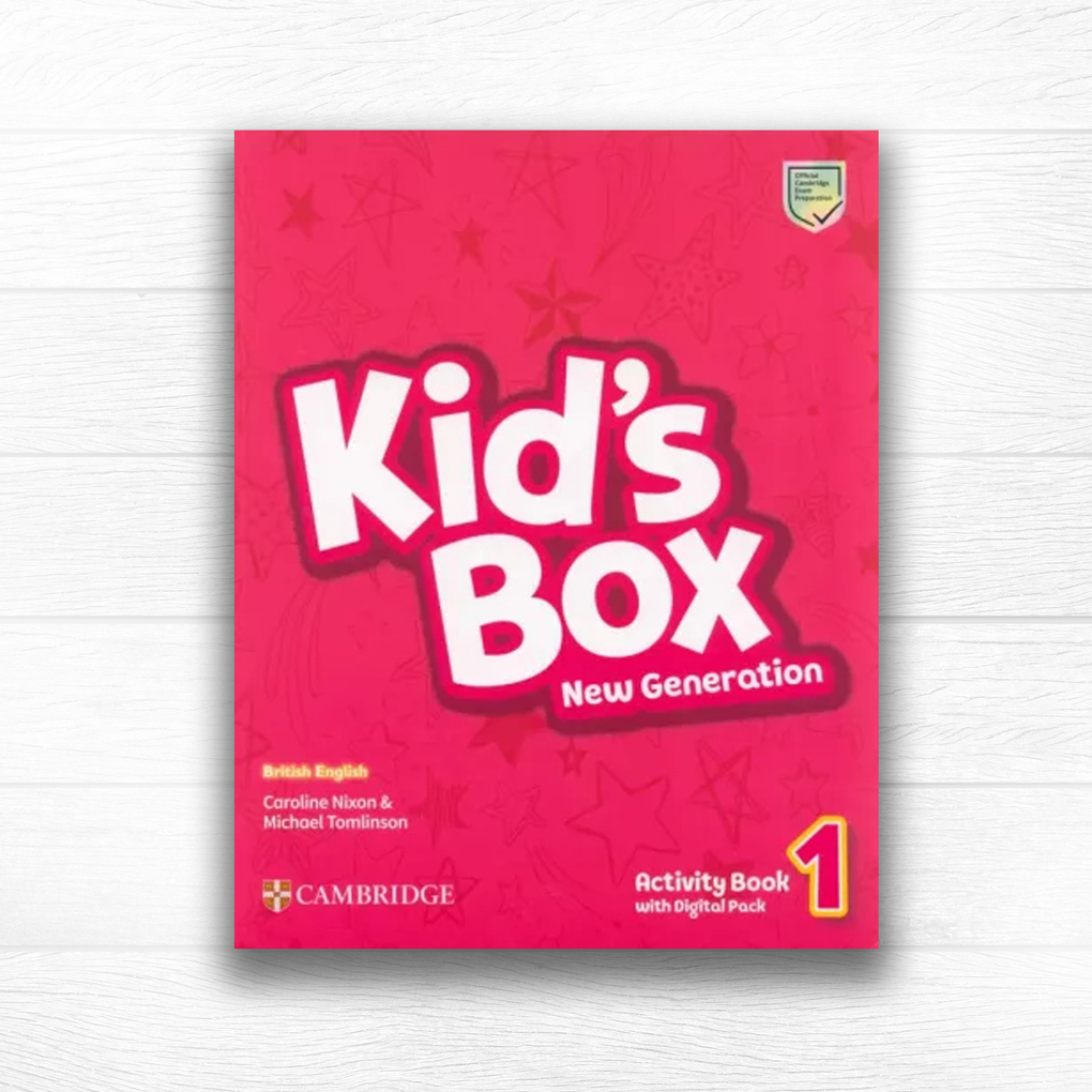 

Kid's Box New Generation 1 Activity Book with Digital Pack, 9781108895439